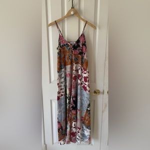 Long satin dress worn once